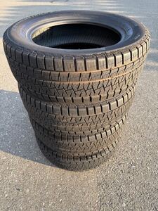 121 Pirelli ICE ASIMMETRICO PLUS 中古冬タイヤ4本セット　 スタッドレスタイヤ205/60R16 96Q 7mm以上