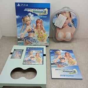 056 A） 中古 PS4限定版ソフト DEAD OR ALIVE Xtreme 3 Fortune コレクターズエディション