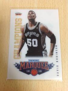 ○12-13 Panini Marquee Champions D.Robinson ロビンソン 12