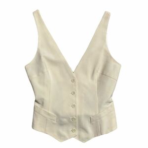 90s ALEXANDER MCQUEEN CUTOUT WAISTCOAT VEST アレキサンダーマックイーン　ベスト