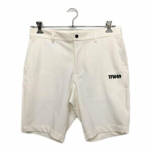 coco★新品★TFW49★ハーフパンツ★2023モデル★シンプル★ストレッチ★白/ホワイト★M※レターパックプラス発送可★90222