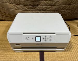 【ジャンク】EPSON エプソン EP-710A プリンター ホワイト コピー スキャナー インクジェット 複合機 カラリオ 通電確認済