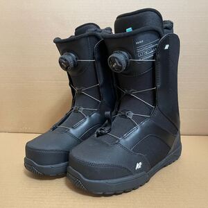 【送料無料】 「K2 RAIDER 27cm」 スノーボードブーツ MENS US9 ブラック BLACK ケーツー レイダー SNOWBOARD BOOTS