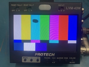 PROTECH/プロテック　LVM-43W　4.3インチ液晶モニター