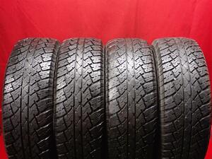 タイヤ4本 《 ブリヂストン 》 デューラー A/T693 [ 255/65R16 109S ]7.5/7分山★ テラノレグラス レンジローバー ディスカバリー n16