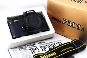 Nikon ニコン FM3A ブラック ボディ 元箱付き