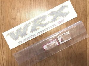 未使用品　スバル純正 　希少　インプレッサ WRX STI GC8 トランク　デカール　ステッカー Sti チェリー