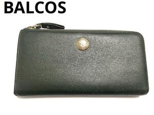 BALCOS バルコス　グリーン　長財布　人気 財布