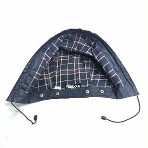 80s-90s Barbour　バブアー　フード　ネイビー　border beaufort bedale