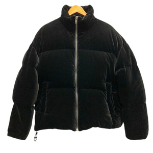 ソーイ SOE 18AW 1193-41-001 Big Velvet Down Jacket ダウンジャケット ブルゾン ベロア 0 黒 ブラック メンズ