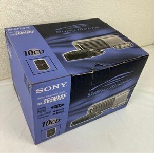 未使用 SONY ソニー CDX-565MXRF CDチェンジャー 10連奏 FM飛ばし