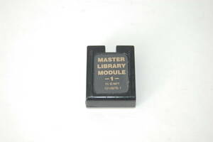 ★貴重★送料無料★現状お渡し★ TI TEXAS INSTRUMENTS TI-58C など用 MASTER LIBRARY MODULE 1 / テキサスインスツルメンツ #SA-028