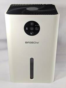 【1円出品】BASEOW ポータブル小型除湿機 DS01 ホワイト タンク容量 1800ml