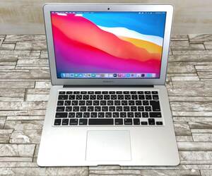 難ありApple MacBook Air A1466 13-inch Early 2015/Intelcore i7-5650 2.20GHz/メモリ8GB/OS Big Sur