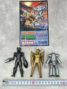 ８７　プラモデル　プラモ　NITTO　日東科学　ウルトラ超伝説　アンドロ超戦士　メカバルタン　サイボーグジュダ　キングジョーグ