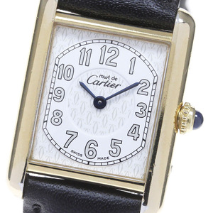 カルティエ CARTIER W1013854 マストタンク ヴェルメイユ クォーツ レディース _834776