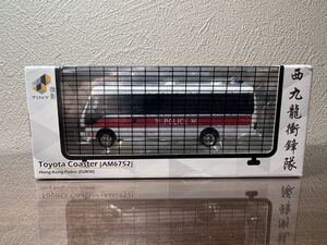 TINY 微影 タイニー 香港警察　コースター toyota coaster（am6752） 711限定　ミニカー