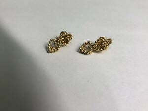 【 ＮＩＮＡ　ＲＩＣＣＩ】◆ニナリッチ　ハートイヤリング　アクセサリー◆