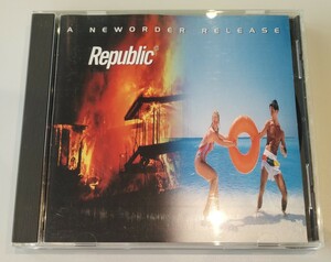 New Order Republic 廃盤国内盤中古CD ニュー・オーダー リパブリック ボートラ収録 POCD-1110 2500円盤