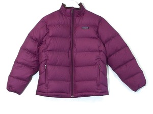 Patagonia パタゴニア ダウンジャケット　キッズXL （レディースM・メンズS相当）　ナイロン ・キッズXL RN-51884 パープル