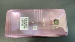 docomo SC-02K SAMSUNG Galaxy S9 ライラックパープル 初期化済 利用制限〇