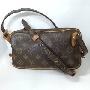 ◎ルイ・ヴィトン◎LOUIS VUITTON モノグラム・ライン マルリーバンドリエール ショルダーバッグ ポシェット M51828 フランス製 即発送