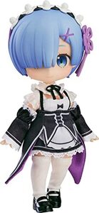 【中古】ねんどろいどどーる Re ゼロから始める異世界生活 レム ノンスケール 布&磁石&プラスチック製 塗装済み可動フィギュア