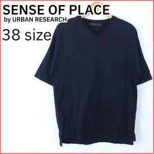 【SALE】センスオブプレイスバイアーバンリサーチ 半袖Ｔシャツ トップス レディース Mサイズ SENSE OF PLACE by URBAN 【T60】RESEARCH