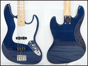 ★Fender Japan★JB62-TBL GLAY JIROモデル風 ジャズベース スポットモデル レア！1997~2000年製 美品 Ashボディ シースルーブルー★