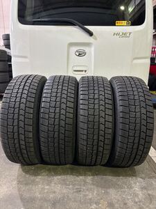 バリ山 20年製 ダンロップスタッドレスタイヤ 225/55R18 中古品 4本