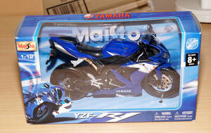 1/12 ヤマハ YAMAHA YZF-R1 ブルー ダイキャスト with プラスティックパーツ マイスト 新品未開封 送料無料