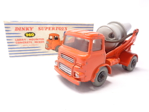 DINKY SUPERTOYS 960 LORRY MOUNTED CONCRETE MIXER ディンキー コンクリート ミキサー車 （箱付）送料別