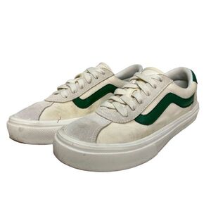 BB868 VANS バンズ V3680 メンズ ローカットスニーカー US6 24cm ホワイト グリーン キャンバス