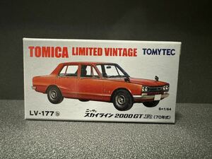 新品　未開封　LV-177b スカイライン 2000GT-R 70年式 （赤） （1/64スケール トミカリミテッドヴィンテージ 289876）