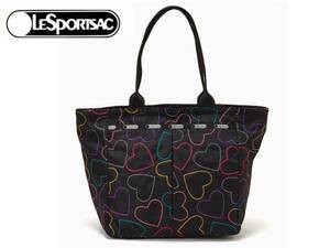 日曜値下げ♪新品♪LeSportsac 7891 エブリガールTOTE♪ハート柄刺繍 D320 Be Mine♪