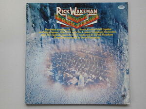 【国内盤 LP】Rick Wakeman リック・ウエイクマン(YES)「地底探検」★盤面きれい！A＆M GP226 ★詳細画像たくさんあります。