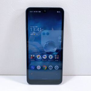 353【中古】AQUOS wish2 A204SH アクオス ウィッシュ2 アンドロイド スマートフォン ブラック 64GB スマホ 携帯電話 動作確認済み 現状品