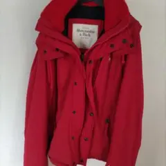 Abercrombie & Fitch レッド マウンテンパーカー L