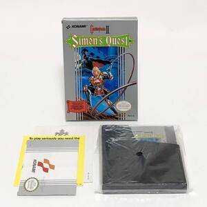 北米版 ファミコン NES Castlevania Ⅱ Simon