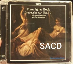 SACD フランツイグナーツベック 4つの交響曲 無人島 序曲 franz ignaz beck クラシック