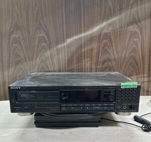 MYM11-523 激安 CDプレーヤー SONY CDP-970 COMPACT DISC PLAYER 通電不可 ジャンク※3回再出品で処分