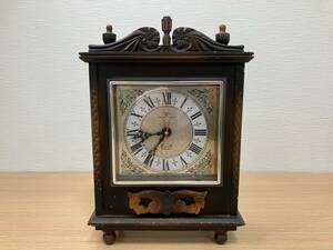 15374 ゼンマイ式 置き時計 TOKYO TOKEI 東京時計 日本製 稼動品 メンテナンス・OH・部品取り ※説明と画像をご確認下さい