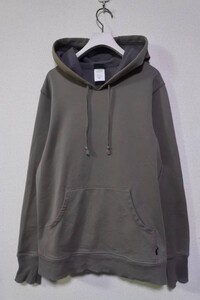 patagonia パタゴニア オーガニックコットン スウェット パーカー size S グレージュ 無地 タイ製 F8