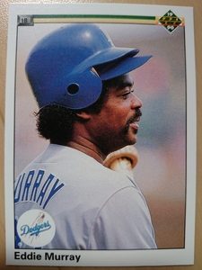 ★EDDIE MURRAY UPPER DECK UD 1990 #277 MLB メジャーリーグ LOS ANGELES DODGERS LA ドジャース エディー マレー HOF