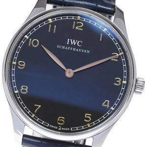 IWC SCHAFFHAUSEN IW570302 ポルトギーゼ クロノグラフ 自動巻き メンズ 良品 _837355