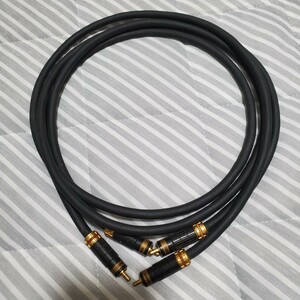 即決　 SAEC STRESS FREE 6N HYBRID CABLE RCA 　1.2m ペア