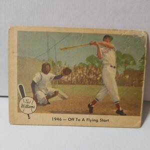 1959 FLEER TED WILLIAMS 26 テッド ウィリアムズ 野球カード (検)ヴィンテージ サインなし レッドソックス HOF 長嶋茂雄 王貞治 大谷翔平