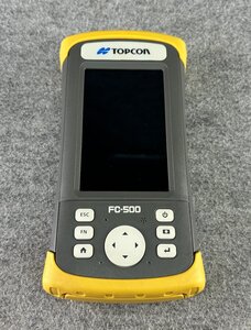 M◆TOPCON(トプコン)/データコレクタ/FC-500/基本観測/ACアダプタ付き/バッテリー不良