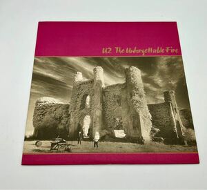 U2「The Unforgettable Fire(焔)」LPレコード/Polystar(28SI-252)/Rock　当時物