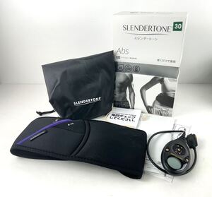 【SM1388】Shop Japan ショップジャパン SLENDERTONE スレンダートーン 腹筋 アブベルト 男女兼用 腹筋ベルト エクササイズ用品 箱付き